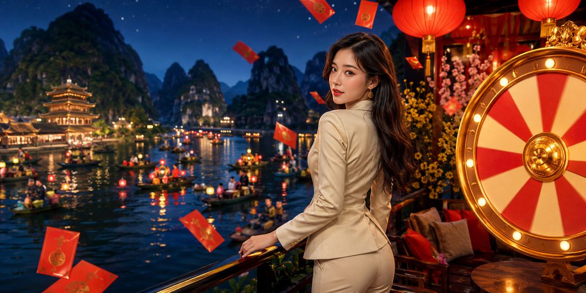Lễ hội đèn lồng Ninh Bình lung linh về đêm, không khí may mắn và giải trí sôi động