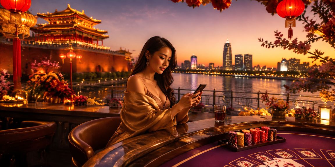 Người chơi tại Sài Gòn trải nghiệm baccarat live trên điện thoại trong dịp Tết