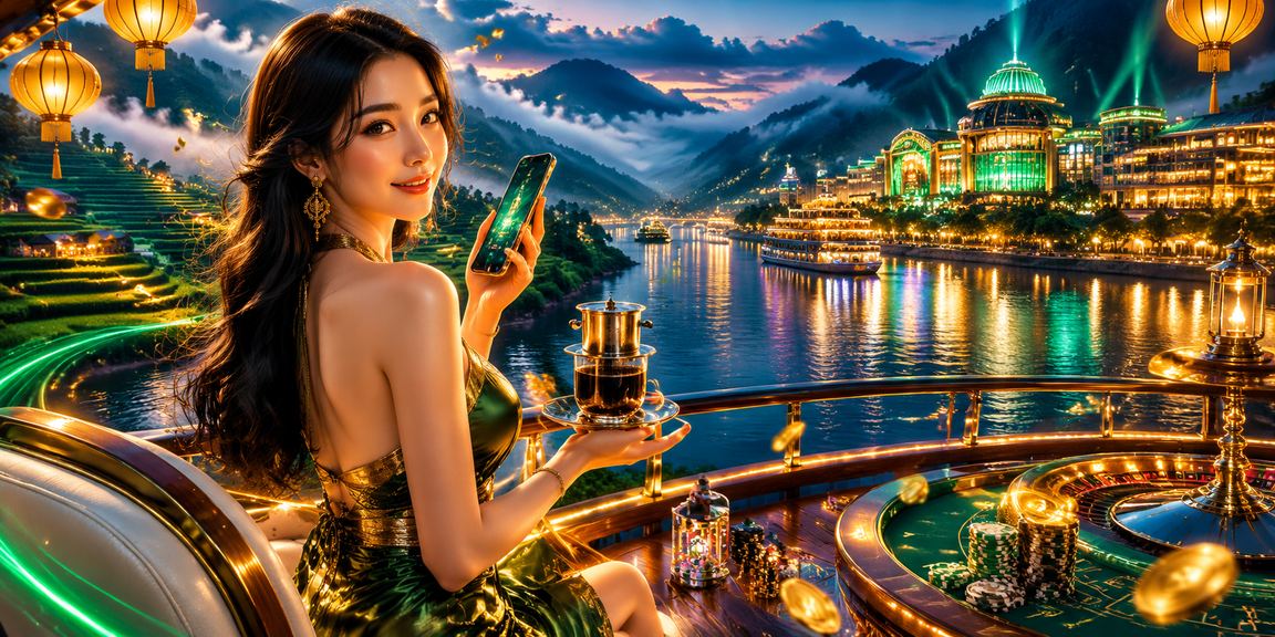 Người chơi thưởng thức cà phê và cá cược trực tuyến trên điện thoại tại Sapa